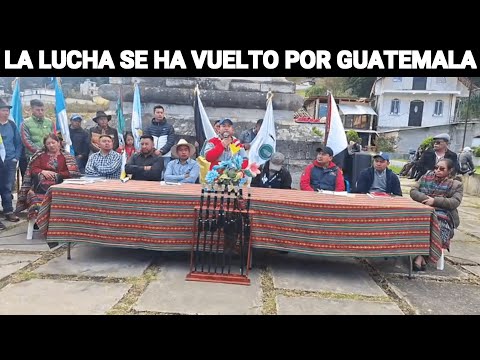 PRESIDENTE DE 48 CANTONES LA LUCHA SE HA VUELTO POR GUATEMALA.