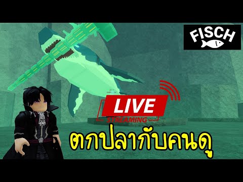 RobloxFischตกปลากับคนดู