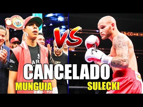 Pelea entre Jaime Munguia y Maseij Sulecki es cancelada de nuevo