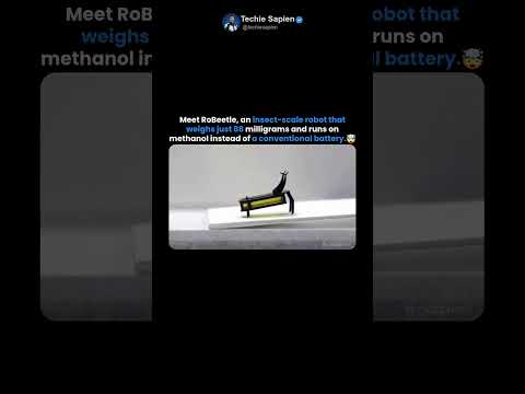 This Tiny Robot Runs on Methanol Instead of a Battery 🤯