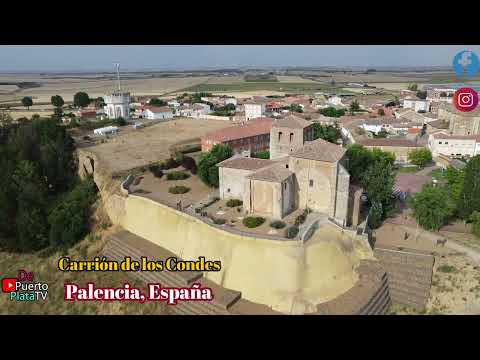 Video con Drone: Carrión de los Condes: Un tesoro escondido en la meseta castellana"