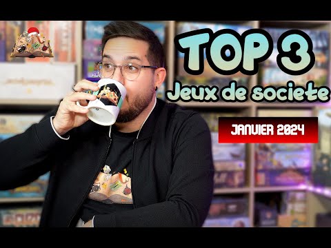 TOP 3 Janvier 2024 [Jeux de société]
