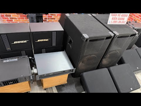 Em về Loa EV Bass 40 .Loa Mỹ Carvin Bass 30 .Đẩy JBL MPA1100 .Đẩy Bose 1600VI ☎️0981384842