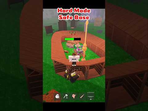 Hard Mode Safe Base #99nightintheforest #roblox #99คืนในป่า #โรบ