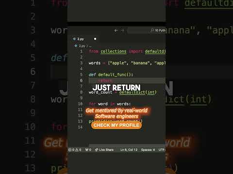 Did you know about this Python function?