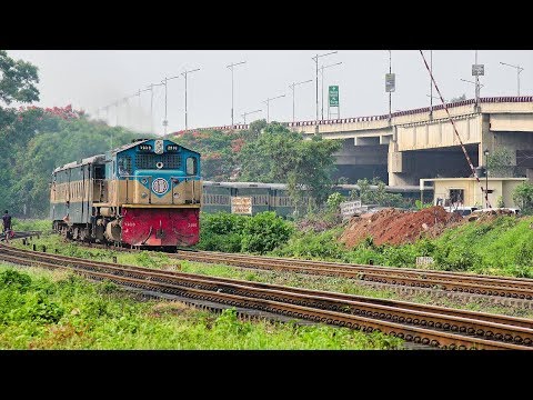 EMD Locomotive 2916 GT18LA 2 hauling Sylhet to Dhaka Jayantika Express