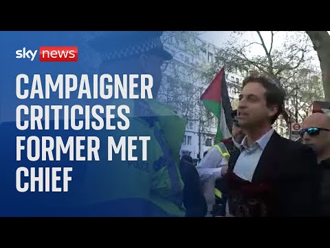 Campaigner at centre of an antisemitism row with the Met has criticised "outrageous" comments