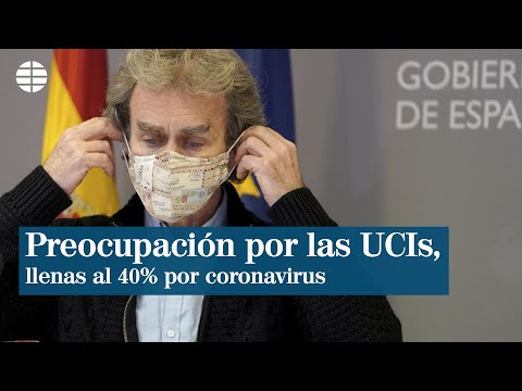 Coronavirus España hoy: La ocupación de las UCIs alcanza el 40%