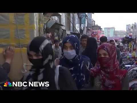 Women and girls in Afghanistan defy Taliban-imposed laws to receive an education