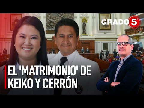 El 'matrimonio' de Keiko y Cerrón | Grado 5 con David Gómez Fernandini