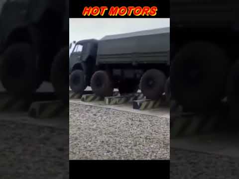 КамАЗ на жёсткий испытание подвески #shorts