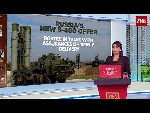 Russia Offers New S-400 Regiments, 50% Tech Transfer & Su-57–F35 Comparison | India Today