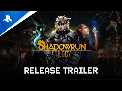 Shadowrun Trilogy - Release Trailer | PS5 & PS4 Games