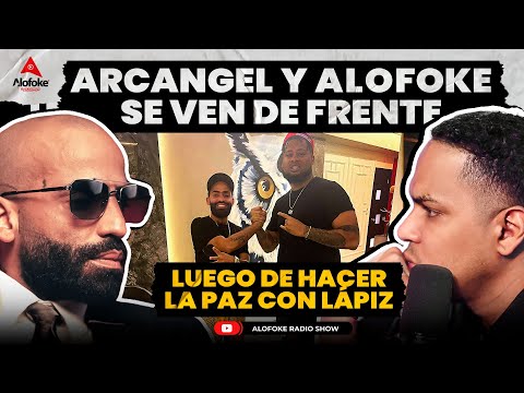 ARCANGEL & SANTIAGO MATIAS SE VEN DE FRENTE LUEGO DE LA PAZ CON LAPIZ (ALOFOKE RADIO SHOW LIVE)