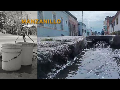 Manzanillo: ¡con ESCASEZ de agua potable y sin reparar los SALIDEROS!