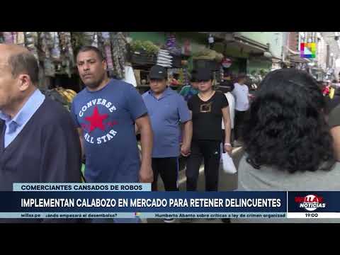 Willax Noticias - OCT 04 - IMPLEMENTAN CALABOZO EN MERCADO PARA RETENER DELINCUENTES | Willax