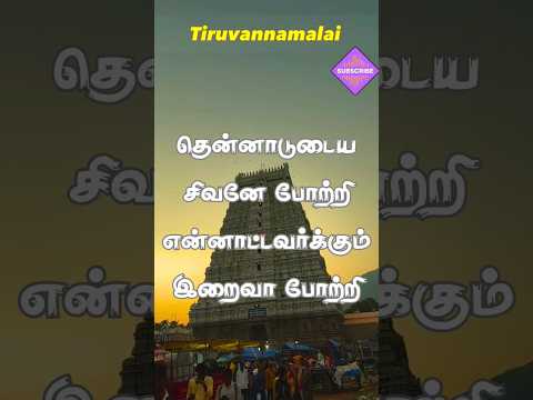 Tiruvannamalai Temple Secrets! 🕉️ Arunachala's POWER You Never Knew | Tamil Spiritual 🇮🇳 #shorts