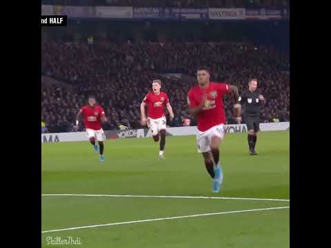 Throwback to Rashfords Banger VS Chelsea 🚀🔥 #football #chelsea #rashford #manchesterunited #soccer
