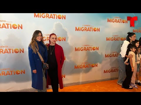 EN VIVO: Alfombra Roja de la película Migration en Miami