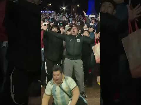 The emotion from these Argentina fans!