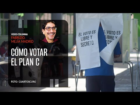 Cómo votar el Plan C. Por Fabrizio Mejía Madrid ¬ Video columna