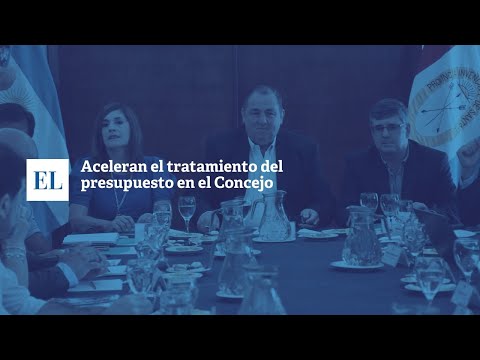 ACELERAN EL TRATAMIENTO DEL PRESUPUESTO EN EL CONCEJO