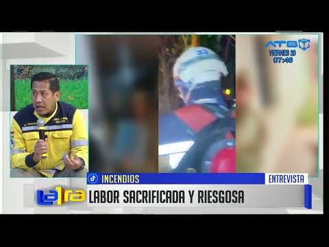 Arduo trabajo realizado por Bomberos Voluntarios