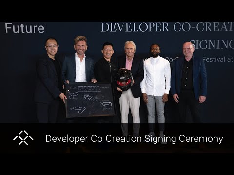 FF Developer Co-Creation Signing Ceremony | Faraday Future | Monterey Car Week | FFIE