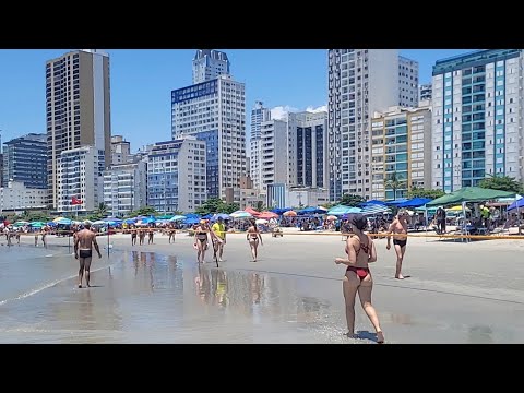 Balneário Camboriú 🇧🇷 23 de Janeiro 2023 🏝🚶‍♀️🌊👙 Ep 2 #praia