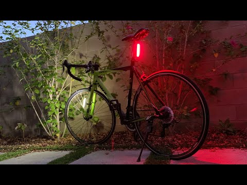 BLITZU Cyborg 200T 200H Bike Taillight and Headlight