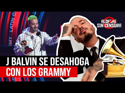 EXCLUSIVA! J BALVIN SE DESAHOGA CON LOS GRAMMYS (ALOFOKE SIN CENSURA)