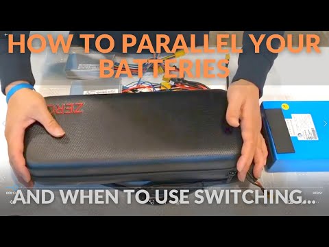 How to Connect External Batteries in Parallel and when to use Switch