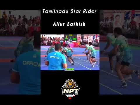 Tn Star Rider Sathish 💥#kabaddi #shorts #trending #allindia #viralshorts#support #superrider#viwes