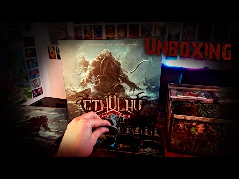 Cthulhu Death May Die La Peur De L'inconnu Unboxing (Saison 3🐙)