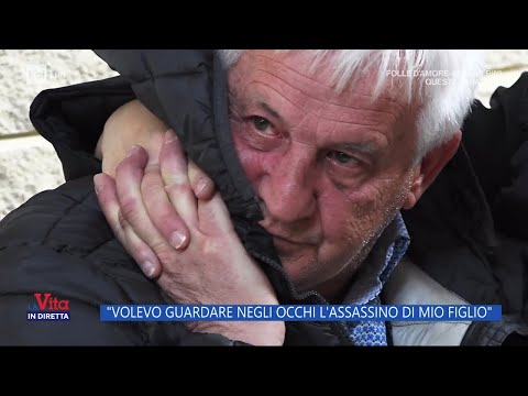 "Volevo guardare negli occhi l'assassino di mio figlio" - La Vita in Diretta 14/03/2024