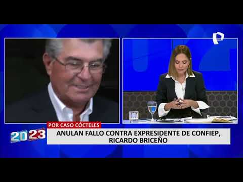 Caso Cócteles: anulan fallo contra expresidente de la Confiep, Ricardo Briceño