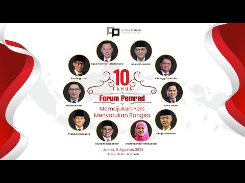 10 Tahun Forum Pemred [Memajukan Pers Menyatukan Bangsa]