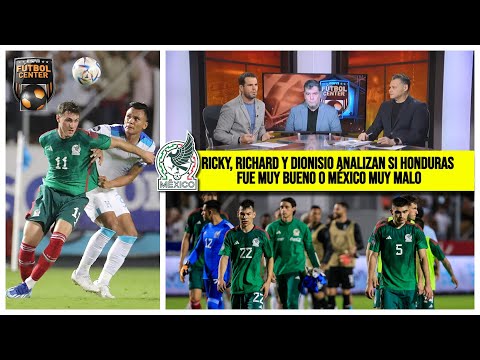 MÉXICO se hizo CHIQUITO ante HONDURAS, le pesó el escenario y se quedó sin plan | Futbol Center