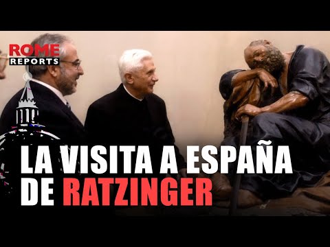 La visita a España del entonces cardenal Ratzinger para venerar la Cruz de Caravaca