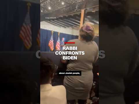 Rabbi confronts President Biden