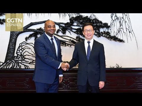 El vicepresidente chino Han Zheng se reúne en Beijing con el canciller colombiano