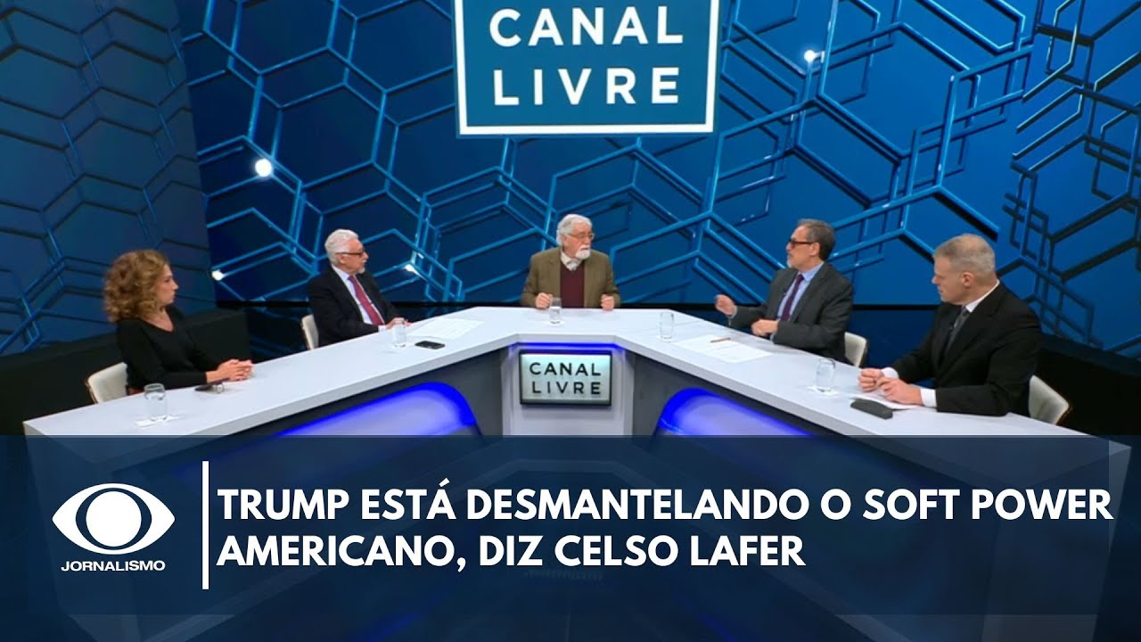 Trump está desmantelando o soft power americano, diz Celso Lafer | Canal Livre