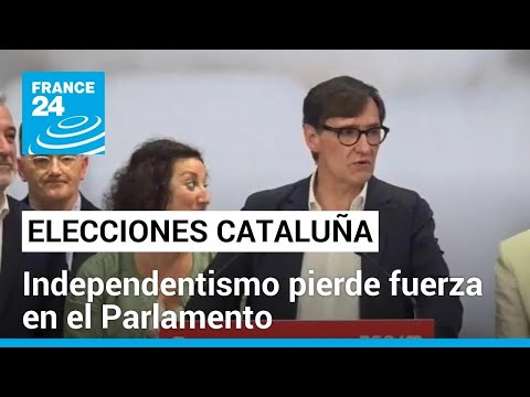 Partido Socialista gana las elecciones catalanas y el independentismo pierde la mayoría absoluta