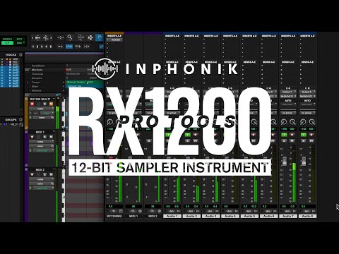 RX1200 Pro Tools tutorial for Chromatic & Multi channel modes