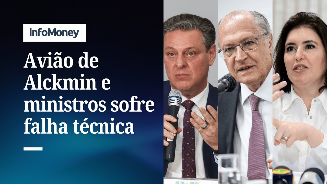 Avião falha; Alckmin e comitiva de ministros esperam nova aeronave na Colômbia | InfoMoney News