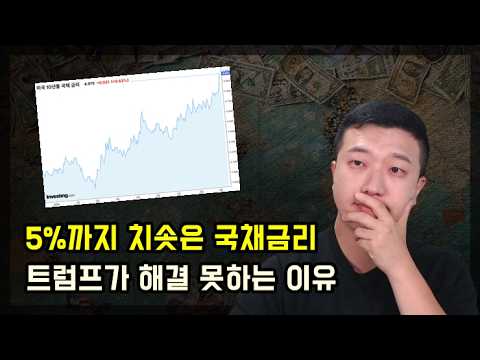 치솟는 국채금리를 트럼프가 해결 못하는 이유