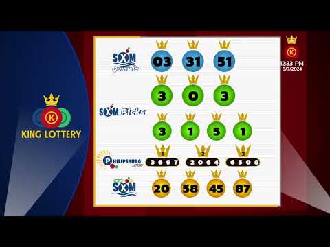 King Lottery SXM EN VIVO ? Resultados Sábado 06 Julio 2024 - 12:30PM