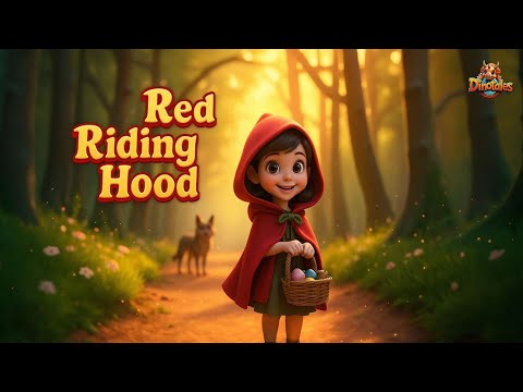 Red Riding Hood | Fairy Tale Story for Kids | Bedtime Stories & Children’s Tales | Magic Dino Tales