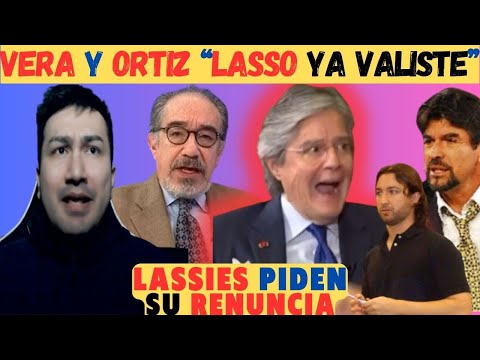 Carlos Vera y Jorge Ortiz aseguran que LASSO “Ya está caído” | Nebot Correa e Iza win según Vera Jr