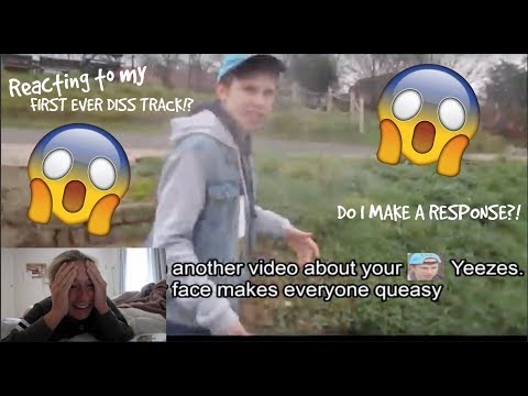 REACTING TO MY FIRST EVER DISSTRACK!!??